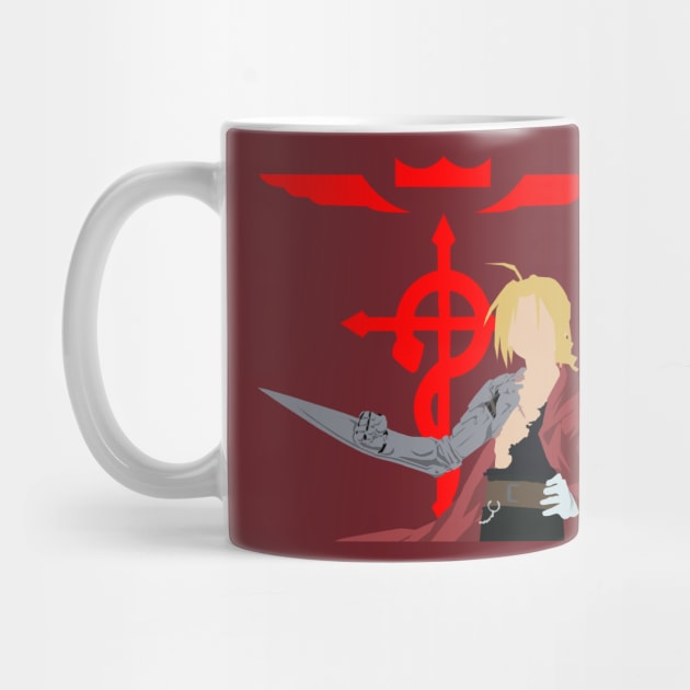 Minimalist Edward Elric by Sutilmente